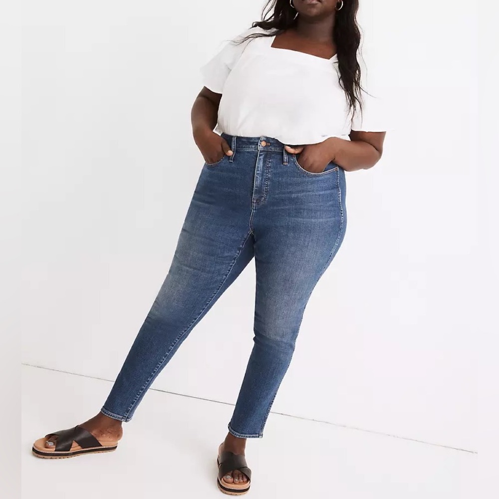 Madewell Plus Curvy High-Rise Skinny Jeans
